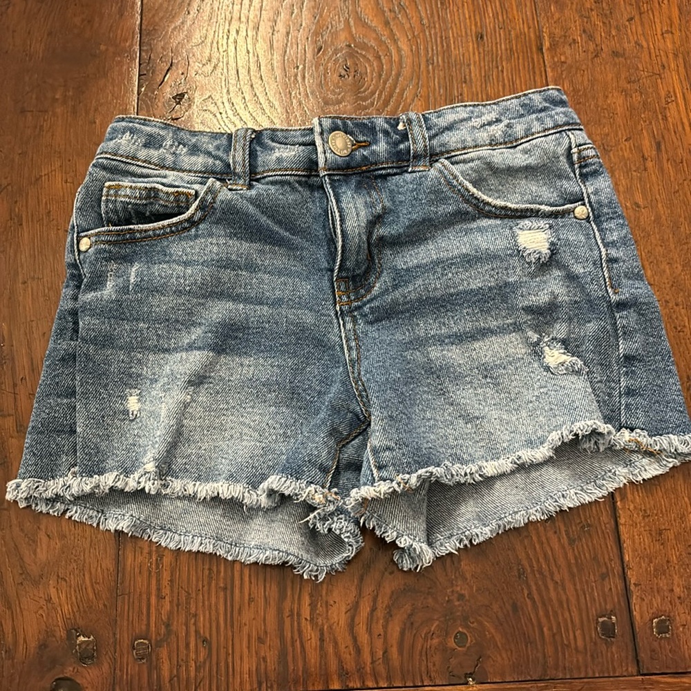 Blue Denim Shorts